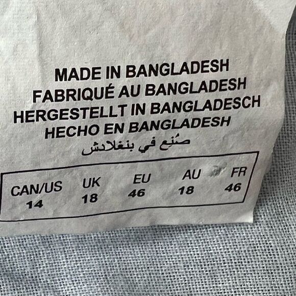 𝅺PENNINGTON’S Curvy Fit, Straight-Leg Blue Denim Capri - In Every Story Size 14 - Picture 10 of 12